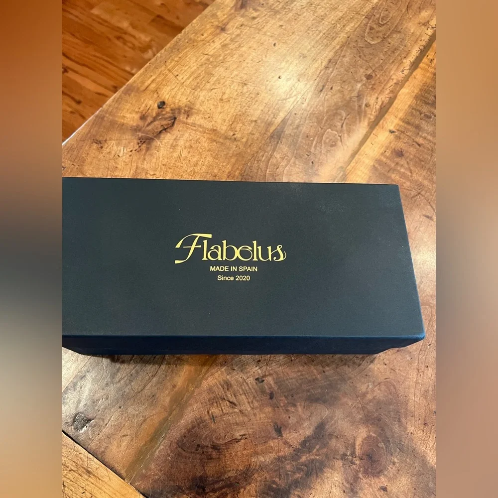 Black Velvet Flats with Strap - Picture 2 of 9